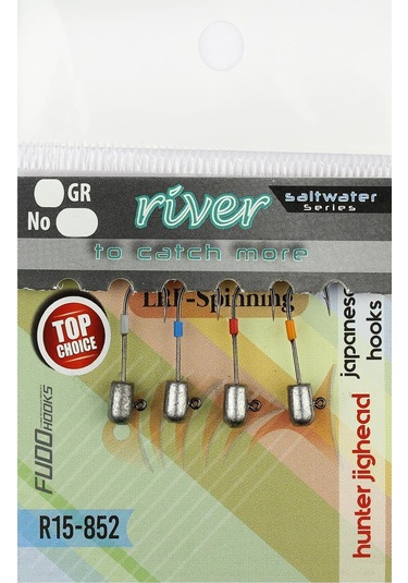 River Hunter 4 Adet Jig Head 1.5 Gr