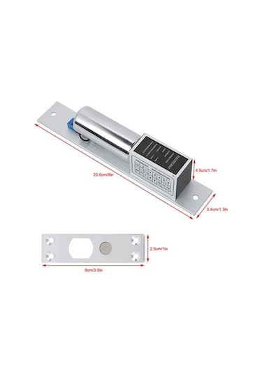 Kartlı Ve Şifreli Geçiş-itme Yayı-temassız Buton-indüksiyon Kilit N11.1033