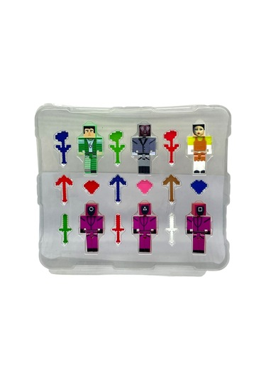 Squıd Game 18 Parça 6 Figürlü Set Oyuncak