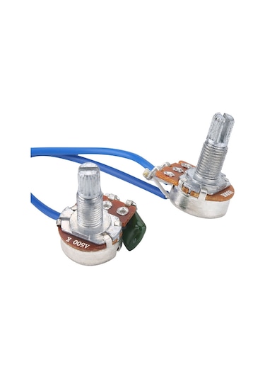 Hfambition Lp Elektro Gitar Tesisatı: 2 Ses 2 Ton 1 Jack, 3 Vites Anahtarı, Gürültü Azaltıcı Bakır Shaft Potentiometre
