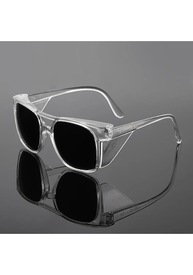 Willowhaven Dayanıklı Cam İş Gözlüğü Endüstriyel Koruma Kaynak Ve Şeffaf Lens İşçiler İçin