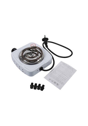 Dr Kahve Isıtıcı, Brülör Elektrikli Soba Sıcak Plaka Ev Mutfak Altın - Gümüş