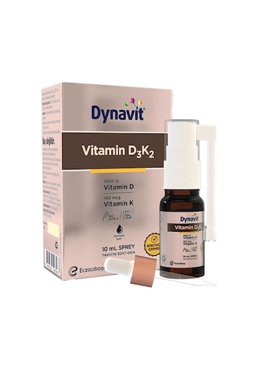 Dynavit Vitamin D3K2 10 ML Sprey