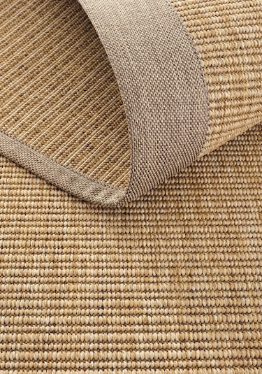 Cool Halı Madrid M201 Mutfak Halısı Leke Tutmaz Tezgah Önü Yolluk Dokuma Bordürlü İthal Sisal Halı