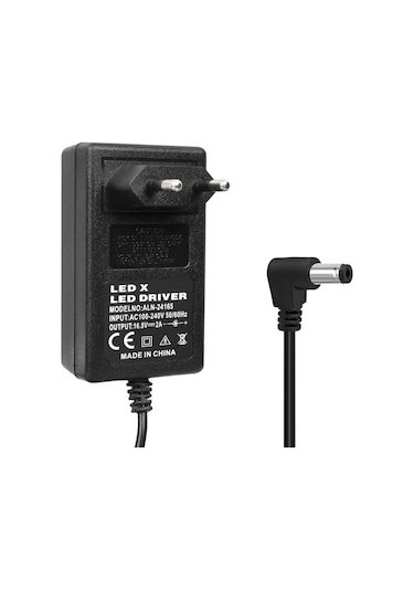 Powermaster Pm-5284 16.8 Volt - 2 Amper - 33.6 Watt 5.5 2.5 Mm L Uçlu Şarjlı Matkap Adaptörü