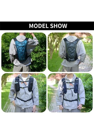 Dancemonkey Açık Çanta Yürüyüş Sırt Çantası Su Geçirmez Hafif Seyahat Sırt Çantaları Erkekler Kadınlar Göl Mavisi Mavi