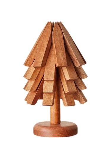 Suntek Yalıtım Matı Sıcak Tencere Tutucular Kase Gereçleri 4 Adet Gül Ağacı Pembe