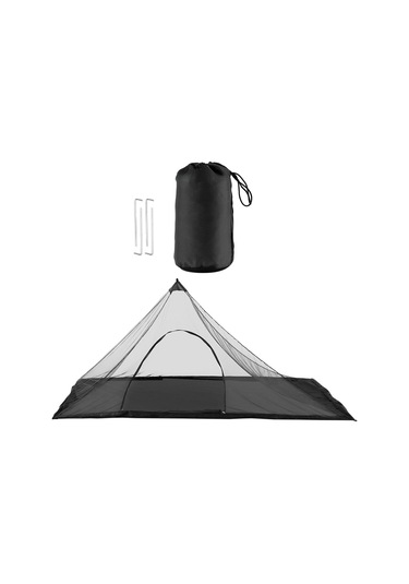 Dolıty Bivy Çadır Hafif Üçgen Uyku Net Trekking Kamp Siyah Siyah