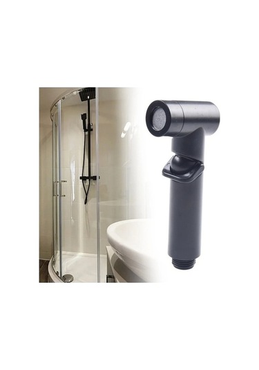 Tongxida Abs Siyah Duş Spreyi Banyo-odası Başlığı 1 Adet Bosphorus Tuvalet Sprey El Duşu Siyah