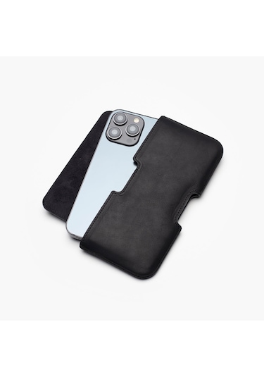 Belt Holster Apple Uyumlu iPhone 16 Plus Siyah