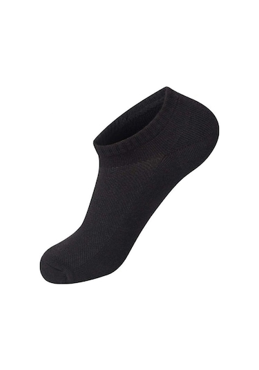 Vaccino Unisex Cotton Görünmez Sneakers Spor Çorap Siyah 12 Çift Diğer
