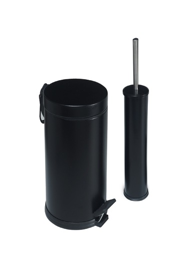 Dibanyo Banyo Seti 2'Li 5 Litre Siyah Siyah