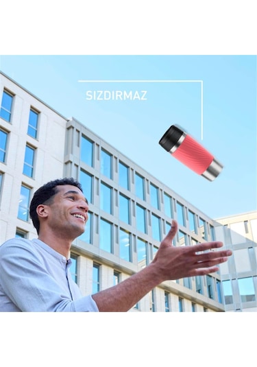 Travel Mug Easy Twist Termos Kırmızı - 0.36l 002 Kırmızı