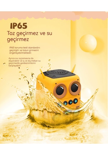 Dış Mekan Su Geçirmez Kullanışlı Hoparlör-minions