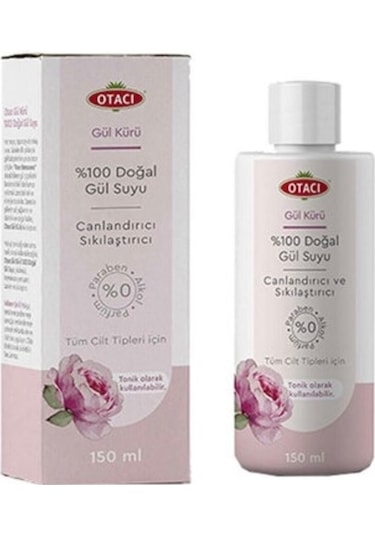 Otacı Gül Kürü Natural Doğal Gül Suyu 150 ML
