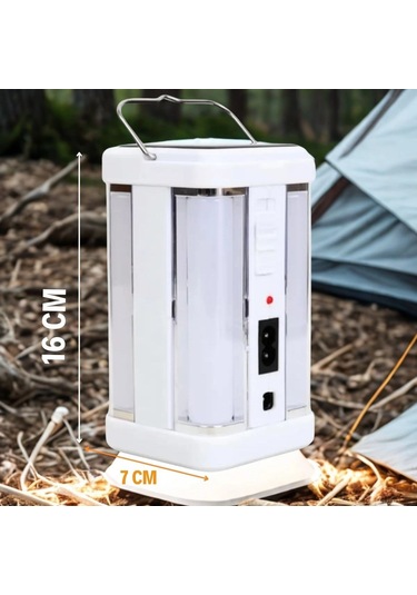 Buffer Güneş Enerjili Şarjlı Işık 1200mah Yeniden Şarj Edilebilir Batarya Yg-7977s Çok Renkli