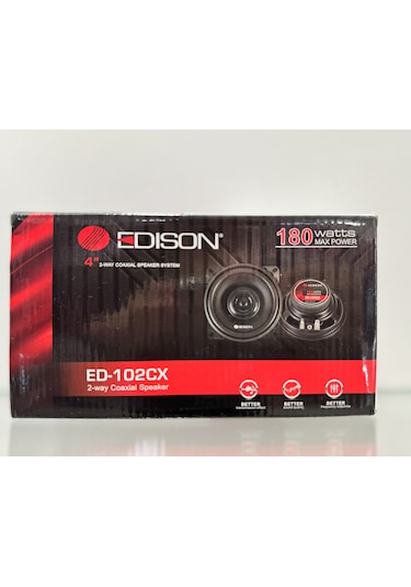 Edison Ed-102cx 10 Cm Hoparlör Oto Araç