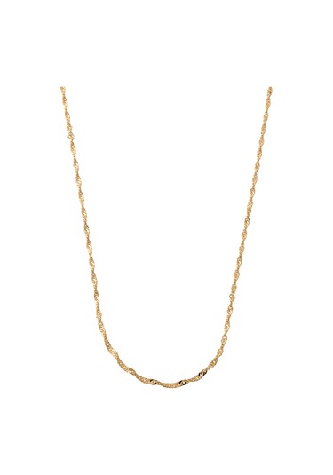 14 Ayar Altın Singapur Zincir Kolye 2.30 Mm