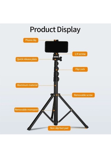 Tongxida Jmary Mt-39 Kamera Standı Tutucu, Canlı Yayın İçin Mükemmel