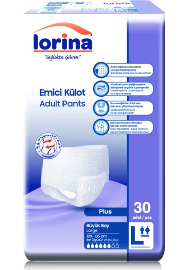 Large Külotlu Hasta Bezi L