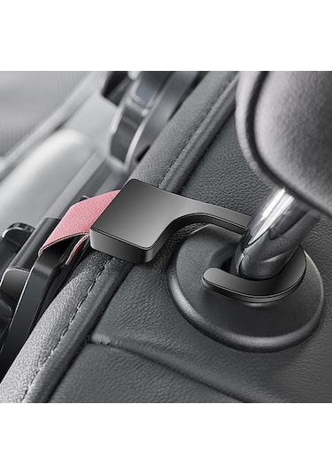 Padalink Araç İçi Çok Amaçlı Askılık: Su Bardağı, Çanta Ve Telefon Tutucu, Abs Malzeme, Bej Renk, 1 Adet