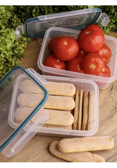 Polimerbyt 500 Ml Hava Geçirmez Yemek Kabı 2'l 334024686 Yeşil