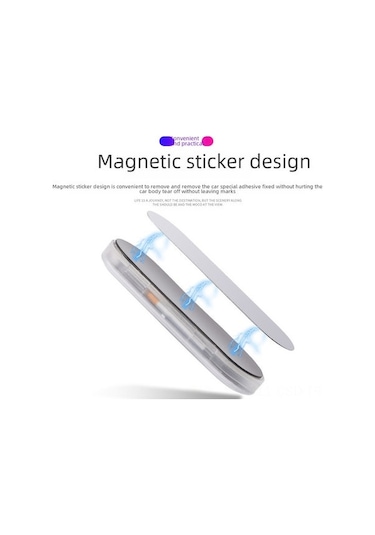 Neevoyu Araba Işıklı Dekorasyon: Dokunmatik Duyarlı İç Cephe Led Lambası, Usb Beslemeli, 8 Renkli Renk Değişimi, Uzun Ve Dairesel Model