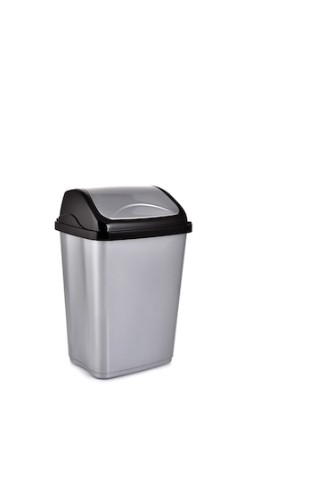 Hobby Life Vittorio Çöp Kovası 26 L Yaldızlı Gri