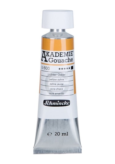 Schmincke Akademie Guaj Boya 20 ML 600 Yellow Ochre