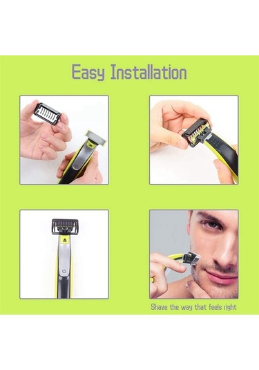 Joyhub Philip Oneblade Tıraş Makinesi Vücut Ve Saç Muhafızları Takımı 1/2/3/5 Mm Qp2510-2531 Qp2620 Renkli Tıraş Makinesi Yedek Başlığı Tfvlj1