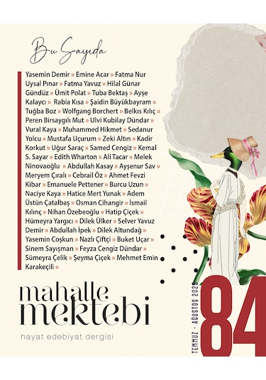 Mahalle Mektebi Dergi 84.sayı Temmuz-ağustos 2025