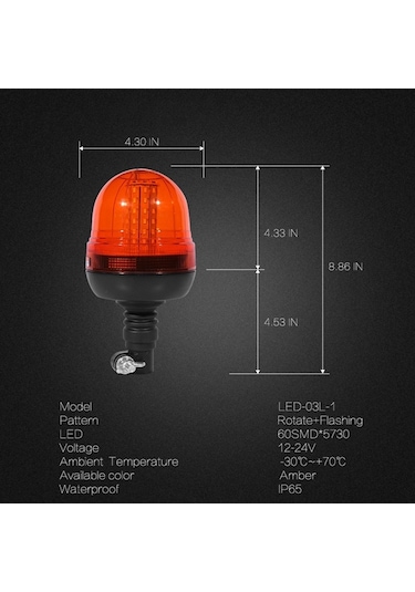 Dinosaurs Strobe Işıklar Tavan Işıkları Strobe Işıklar Led Acil Durum Işıkları