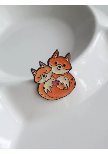 Proshik Kalpli Tilki Rozet 242627115 Turuncu