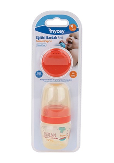 Mycey Eğitici Bardak Seti Turuncu