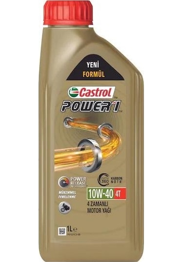 Castrol Power 1 4T 10W40 1LT Motor Yağı