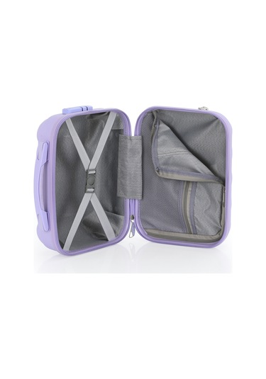 Mçs Polipropilen 2li Valiz Seti Kabin & Makyaj V305 S21yy1000073-set 00025 Lila