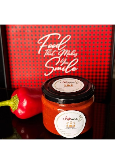 Lutenitsa - Doğal, Katkısız, Ev Yapımı Ve Üretim Belgeli Balkan Sosu, Kahvaltılık Sos-300 Grx2adt