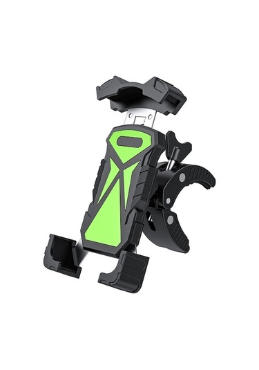 Rogfer Dış Mekan Bisiklet Mekanik Kilitli Telefon Tutucu Yeşil Yeşil Yeşil