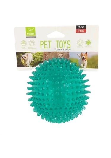 Nunbell Suda Batmaz Termoplastik Kirpi Top Köpek Oyuncağı 6,5 Cm 1 Adet