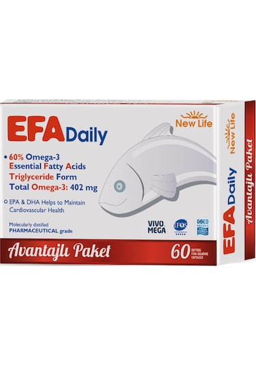 Newlife Efa Daily 60 Kapsül