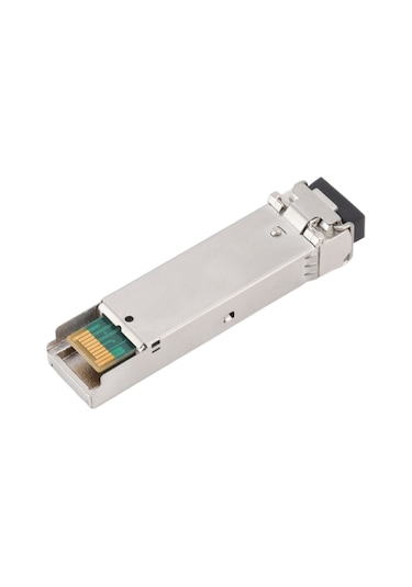 Fosenze 1.25g Sfp Optik Modül, Tek Fiber Tek Mod, 1310nm, 20km Uzaklık, Ddm Desteği, Lc Arayüzlü, Çinko Alaşımlı