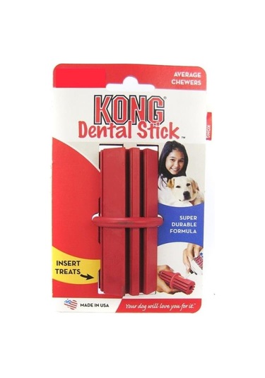 Kong Dental Stick Diş Temizliği İçin Çok Amaçlı Köpek Oyuncağı