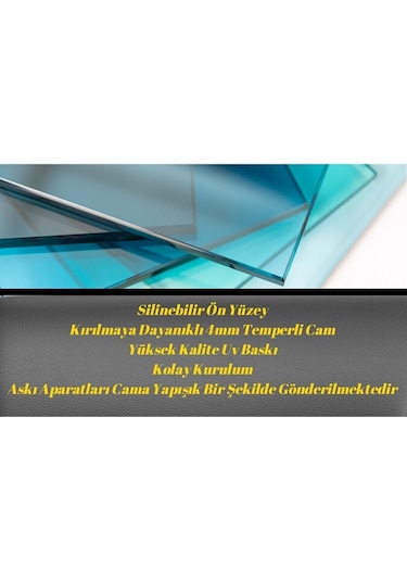 Metacam 3d Kaplan Fotoğrafı Cam Tablosu