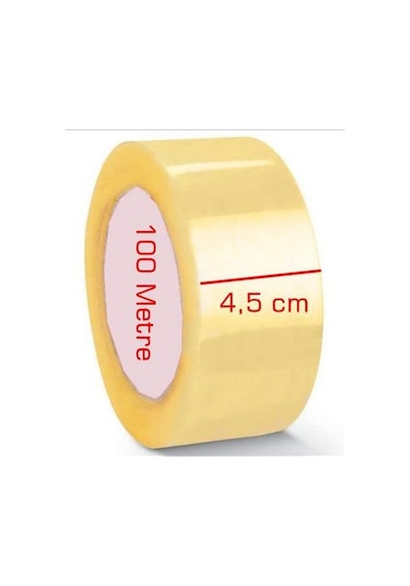 Koli Bandı Şeffaf 45 MM x 100 M 1 Adet