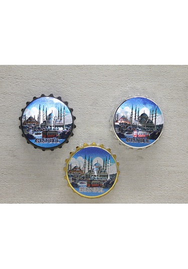 Metal Magnet İstanbul Temalı Alk4339