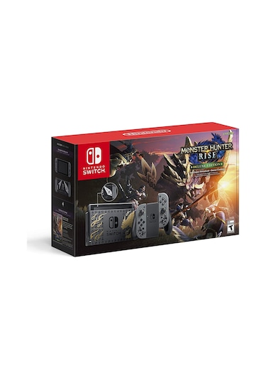 Nintendo Switch Monster Hunter Rise Deluxe Edition Oyun Konsolu (Distribütör Garantili)