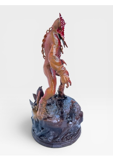 Stranger Things Demogorgon Figürü 15 Cm Diorama Standlı Biblo - Özel Seri