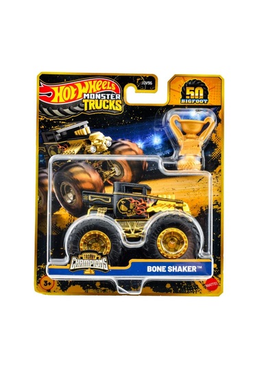 Hot Wheels Monster Trucks Bone Shaker Trophy Şampiyonları