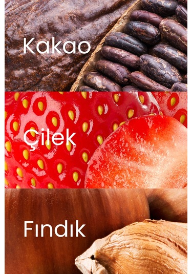 Fudge Fındık Kaplı Çilekli & Bademli Meyve Topları 110gr X3 Adet