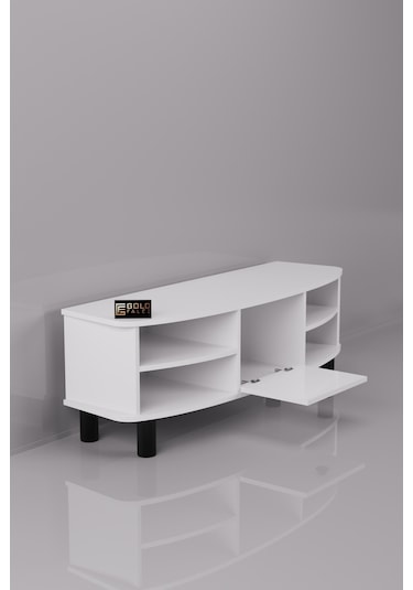 Tv Sehpası 136 Cm Kapaklı Raflı Çok Amaçlı Televizyon Ünitesi Salon Oturma Odası Vienna 5014 Atlantk Beyaz Tv Sehpası 136 Cm Kapaklı Raflı Çok Amaçlı Televizyon Ünitesi Salon Oturma Odası Vienna 5014 Atlantk Beyaz